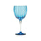 Perle Wine Goblet (Set of 2)  option Aquamarine