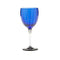 Perle Wine Goblet (Set of 2)  option Blue