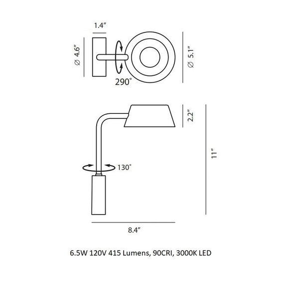 OLO Arm Wall Light