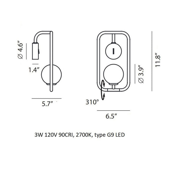 Sircle Wall Light