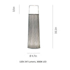 Hipatia Outdoor LED Table Lamp
