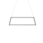 Z-Bar Rise Rectangle Pendant Light