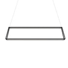 Z-Bar Rise Rectangle Pendant Light