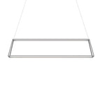 Z-Bar Rise Rectangle Pendant Light