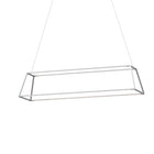 Z-Bar Rise Rectangle Pendant Light