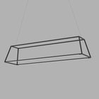 Z-Bar Rise Rectangle Pendant Light