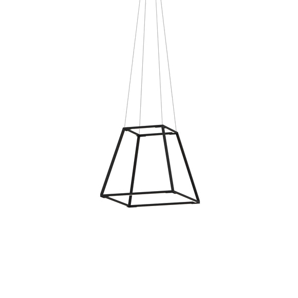 Z-Bar Rise Square Pendant Light