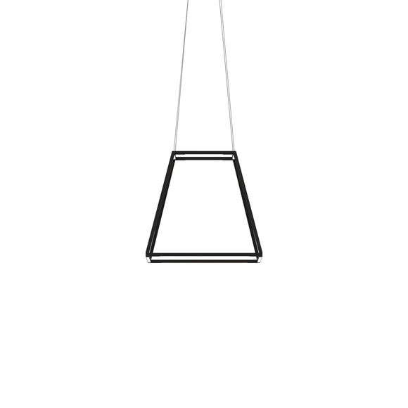 Z-Bar Rise Square Pendant Light