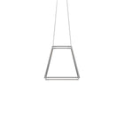 Z-Bar Rise Square Pendant Light