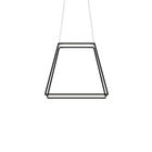 Z-Bar Rise Square Pendant Light