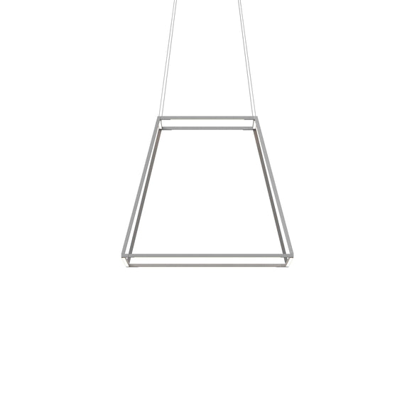 Z-Bar Rise Square Pendant Light