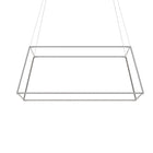 Z-Bar Rise Square Pendant Light