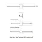 Z-Bar Wall Sconce