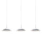 Royyo Linear Pendant Light  option Silver