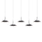 Royyo Linear Pendant Light  option Five Lights