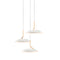 Royyo Circular Pendant Light  option Matte White / Gold