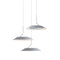Royyo Circular Pendant Light  option Silver