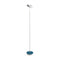 Royyo Floor Lamp  option Matte White / Azure Felt