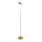 Royyo Floor Lamp  option Silver / Honeydew Felt