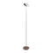 Royyo Floor Lamp  option Silver / Oiled Walnut