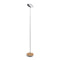 Royyo Floor Lamp  option Silver / White Oak