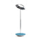 Royyo Desk Lamp  option Chrome / Azure Felt