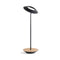 Royyo Desk Lamp  option Matte Black / White Oak
