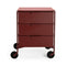 Matte Mobil 3 Drawer Trolley  option Plum