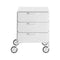 Matte Mobil 3 Drawer Trolley  option White