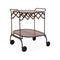 Matte Gastone Trolley  option Plum