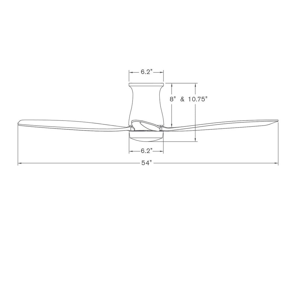 Arbor Flush Mount Ceiling Fan