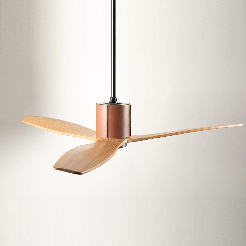 LeatherLuxe Ceiling Fan