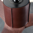 LeatherLuxe Ceiling Fan