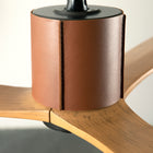 LeatherLuxe Ceiling Fan