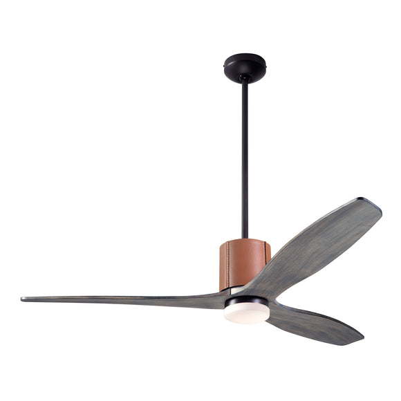 LeatherLuxe LED Ceiling Fan