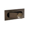 Digit LED Wall Sconce  option Bronze