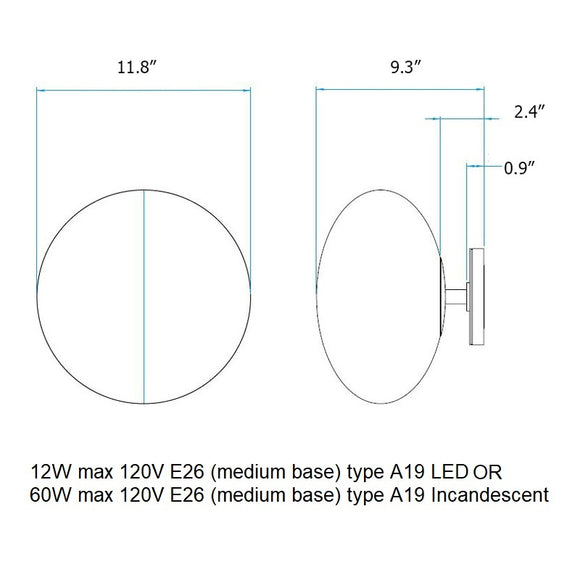 Zeppo Semi Flush Mount