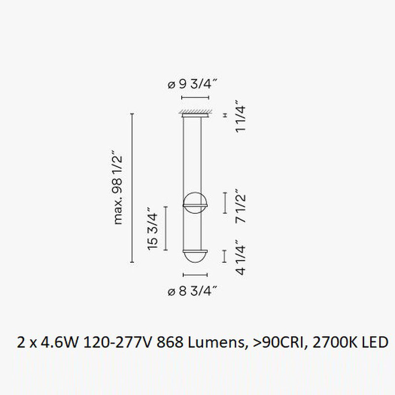 Palma 3724 Pendant Light