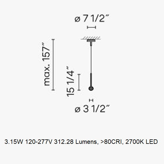 VIBIA Algorithm Pendant Light - 2Modern