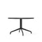 Harbour Column Lounge Table with Star Base  option Black Oak Veneer