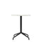 Harbour Column Round Dining Table with Star Base  option Off White Marble