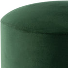 Roxanne Velvet Pouf/Ottoman
