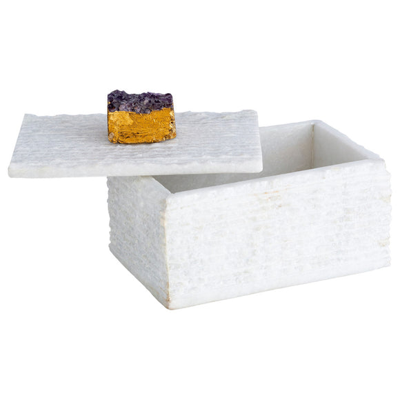 Stone & Amethyst Box
