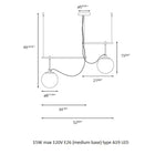 NH S3 Tow Arms Suspension Light