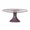 Gigi Cake Plate  option Egg Plant