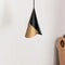 Cornet Cone Pendant Light  option Black