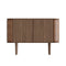 Treasures 2-Door Cabinet  option Vegan Leather
