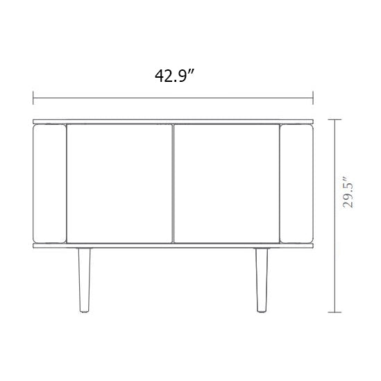 Treasures 2-Door Cabinet