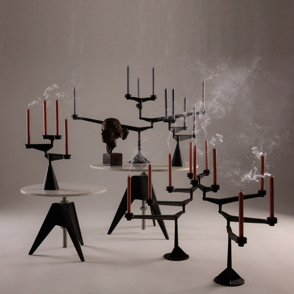 Spin Table Candelabra