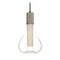 Eris Pendant Light  option Ivory White / Aluminum